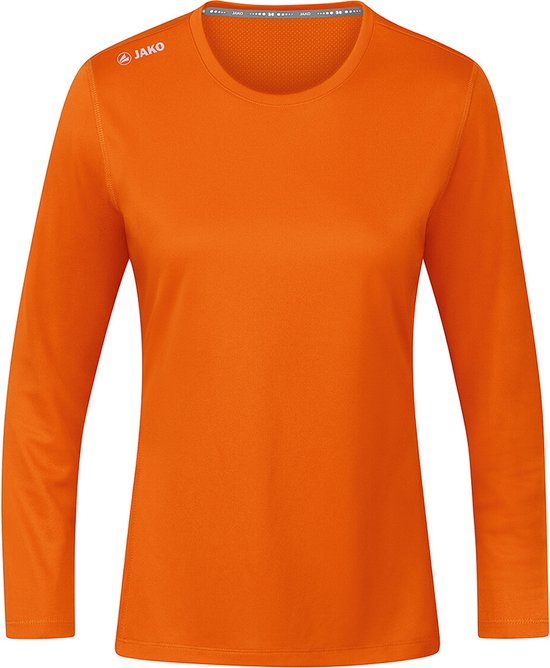 Jako - Shirt Run 2.0 - Oranje Longsleeve Dames-40