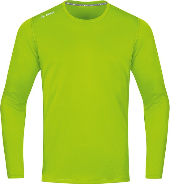 Jako - Shirt Run 2.0 - Groene Longsleeve Kids-164