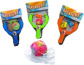 Katapult met waterballetjes - 1 exemplaar met 1 splash waterballetje - waterspeelgoed buiten - voor in een zwembad - kinderen - meisjes - jongens
