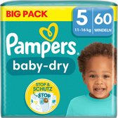 Pampers Baby Dry Maat 5 Luiers - 60 Luiers
