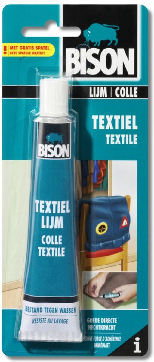 6x Bison Textiellijm Tube 50 ml