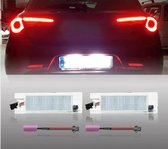 TLVX Alfa Romeo LED Kenteken Units Storingsvrij 2 stuks – Canbus – Goede pasvorm – 6000K wit licht – Autoverlichting – 12V – Plug and Play – Giulietta – Mito (2 stuks)