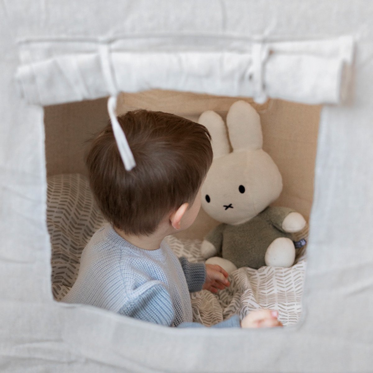 Nijntje Knuffel Fluffy Groen - 35 cm — afbeelding 2