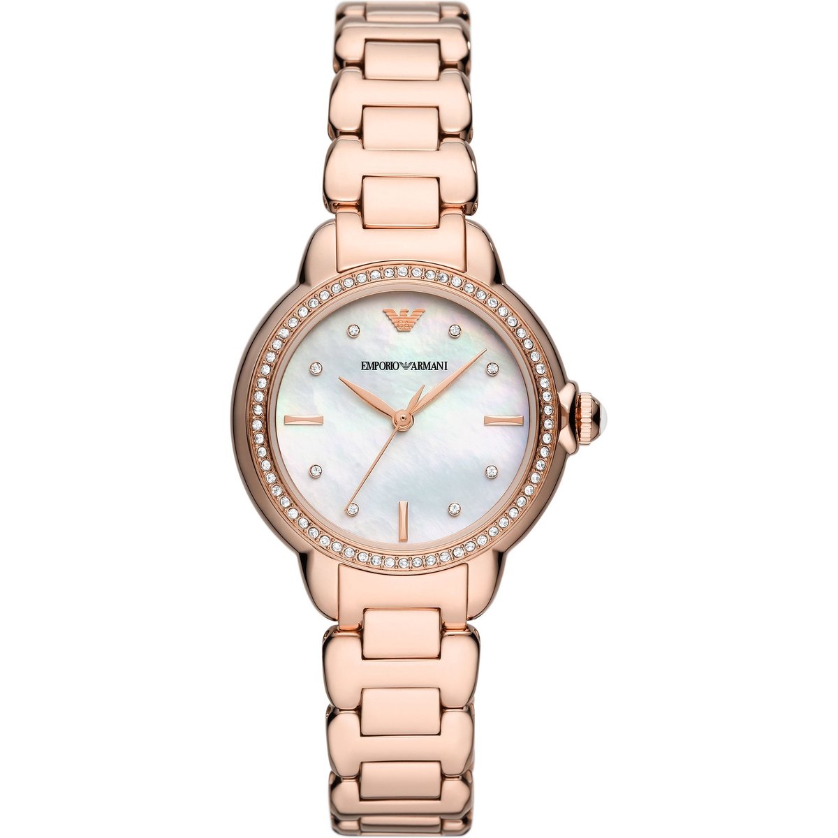 Emporio Armani Mia AR11523 Horloge - Staal - Rosékleurig - Ø 32 mm