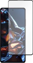 Cazy Full Cover Glass Screen Protector geschikt voor Xiaomi Poco X5 Pro - Zwart