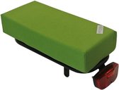 Hooodie BIG Cushie Olive Solid zacht en vrolijk fietskussen voor op bagagedrager