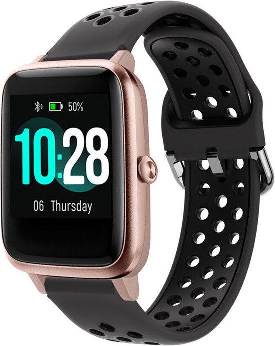 Bracelet de montre connect e en Siliconen Convient pour le