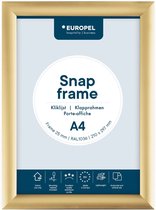 Europel Click Frame – Cadre pour affiche – A4 – 21 x 29,7 cm – 25 mm – Aluminium – Or