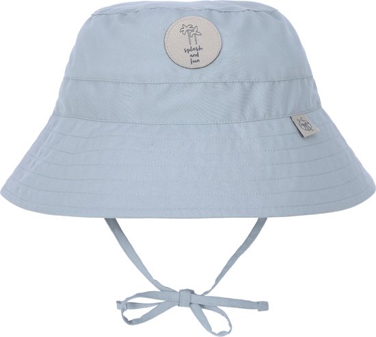 Lässig Hat Chapeau de pêcheur avec protection UV Splash & Fun bleu clair, 07-18 mois. Taille 46/49