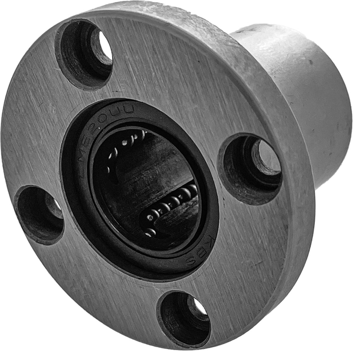 Lineair kogellager met ronde flens - LMEF-12-UU - 12x22x32mm