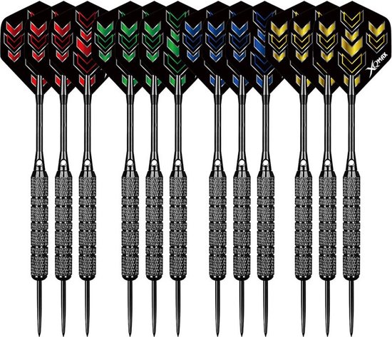 XQ Max Dartset - 12x 22 gram Steeltip - 72pcs van XQ Max — afbeelding 2
