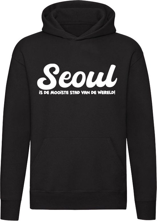 Seoul is de mooiste stad van de wereld! | Seoul | Unisex | Trui | Hoodie | Sweater | Capuchon