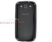 Geschikt voor Samsung Galaxy S3 i9300 Silicone Case dark hoesje Zwart