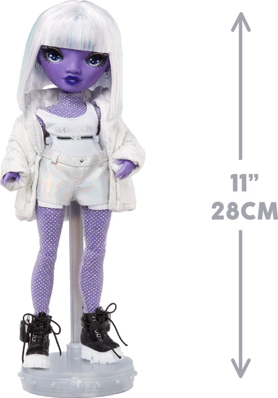 Shadow High Fashion Doll - Dia Mante (Purple) - Modepop van Merkloos — afbeelding 3