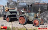 1:35 MiniArt 38033 German Tractor D8511 Mod. 1936 w/Cargo Trailer Plastic Modelbouwpakket