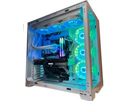 Ultra Game PC LUMIX - Ryzen 7600X - RTX 4070 Ti !! - 32 GB DDR5 - 2TB NVMe - WATERKOELING White RGB build (Speel alle Games op ULTRA!)
