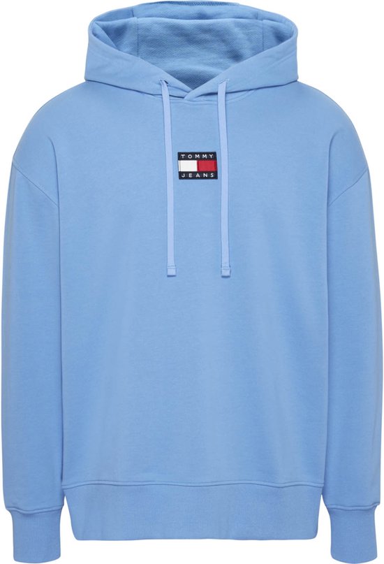 Tommy Jeans - Sweats à capuche pour hommes Relax College Pop Hoodie - Blauw - Taille S