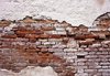 Fotobehang - Oude Industriële Bakstenen Muur - Stenen - Vliesbehang - 312 x 219 cm