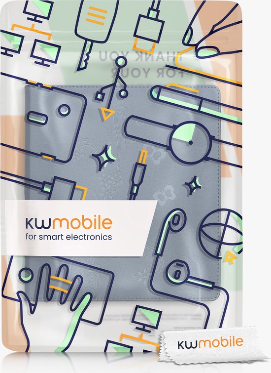 kwmobile flip cover compatible avec  Kindle Scribe - Étui