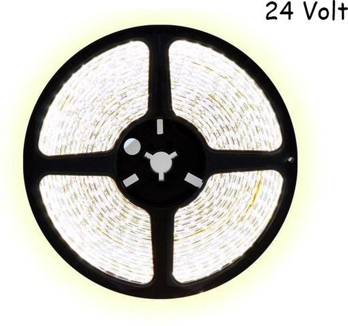 5 meter daglicht led strip - 512Leds/m - 24V - COB
