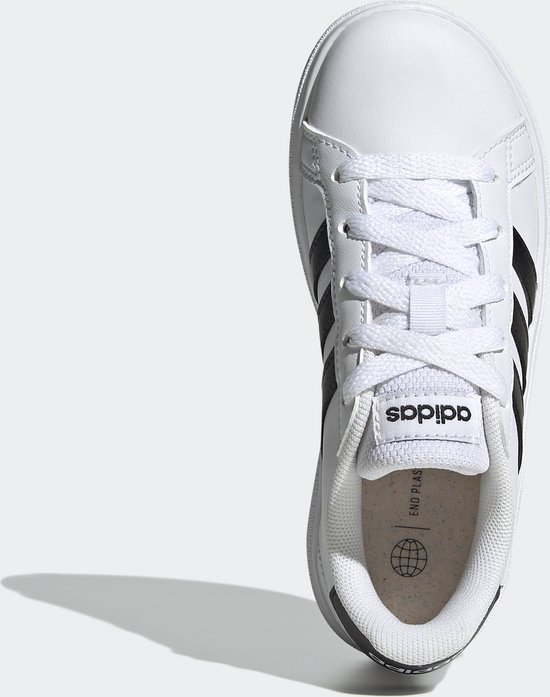 Baskets Adidas Original Grand Court 2.0 K Blanc - Streetwear - Enfant