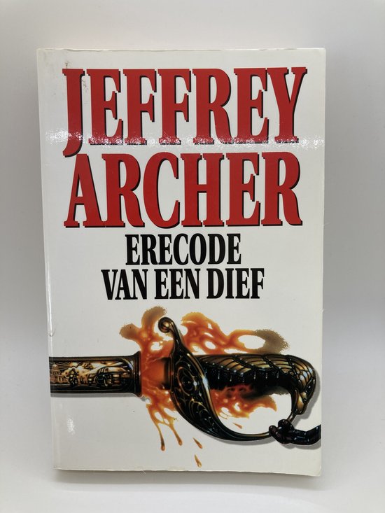 Omslag van Erecode van een dief door Jeffrey Archer