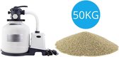 Intex - Pompe filtre à sable 3500 L/h & Filtre sable 50 kg
