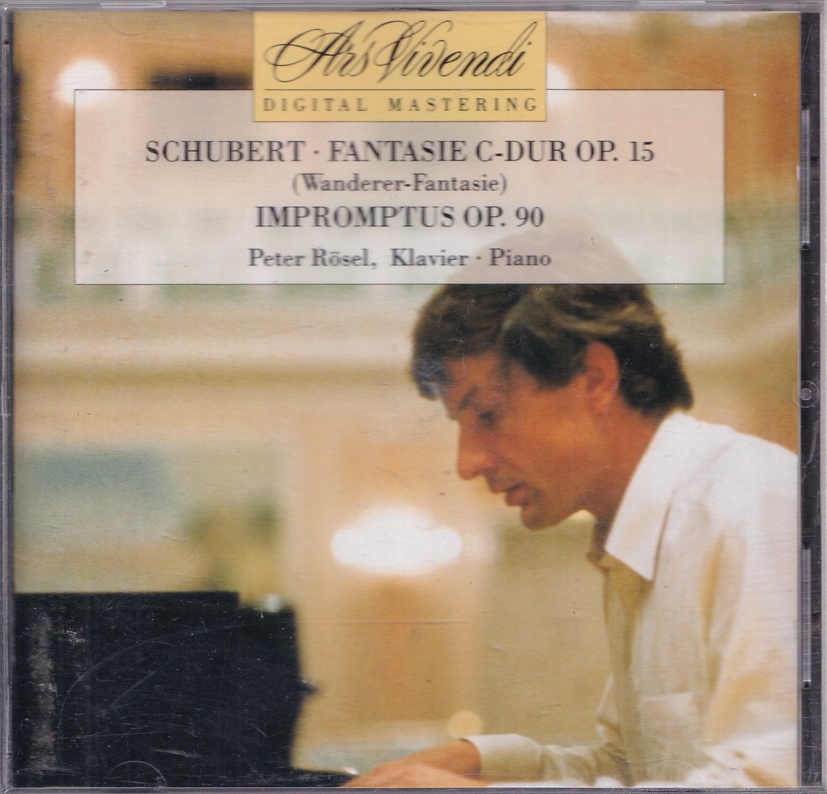 Fantasie C-dur Op. 15, Impromptus Op. 90 - Franz Schubert - Peter Rösel, piano