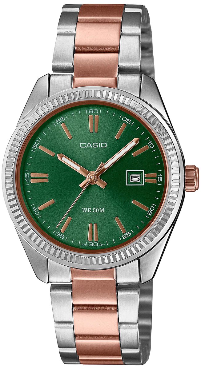 Casio Casio Collection LTP-1302PRG-3AVEF Horloge - Staal - Multi - Ø 30 mm
