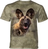 T-shirt African Wild Dog Portrait KIDS KIDS L