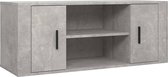 vidaXL-Tv-meubel-100x35x40-cm-bewerkt-hout-betongrijs