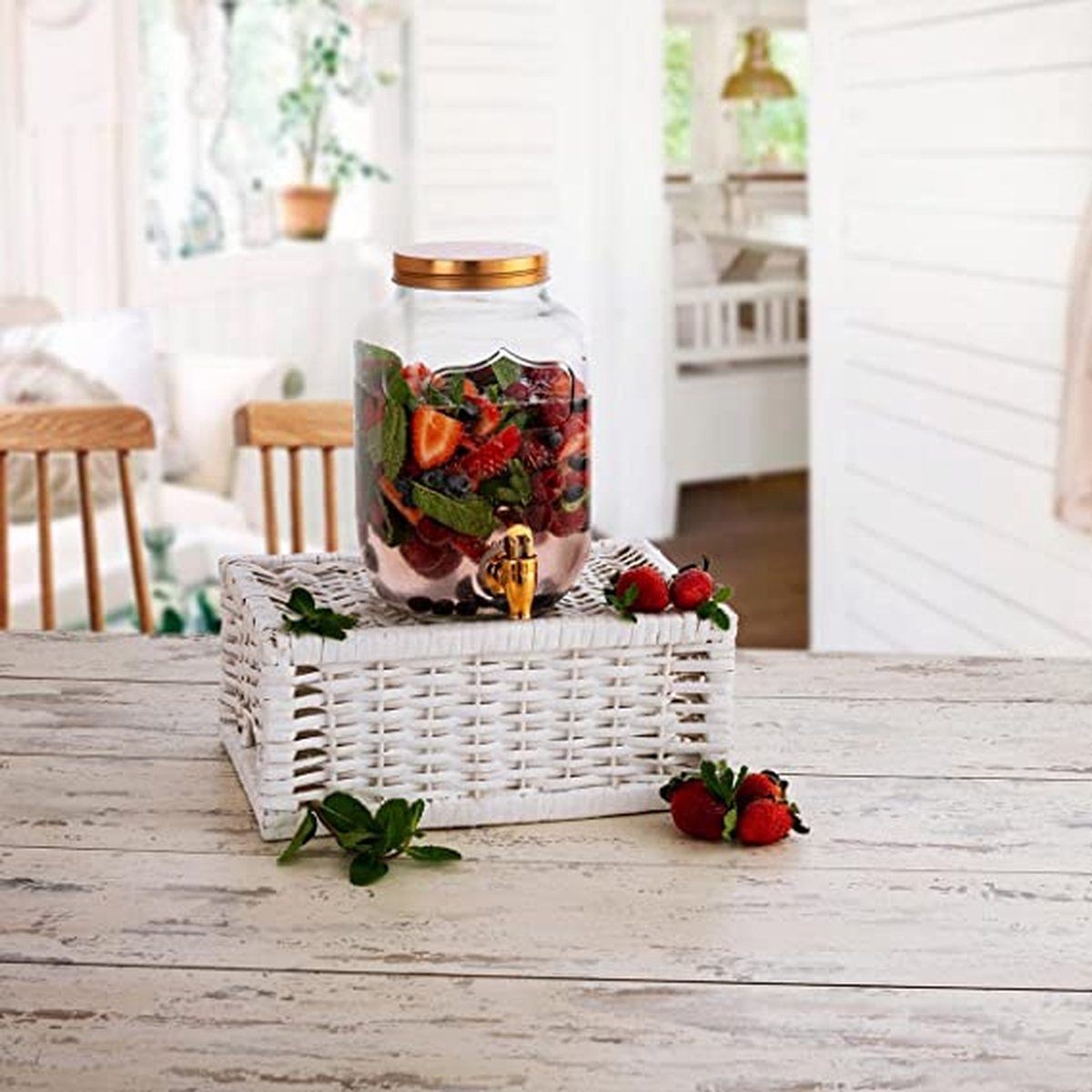 Home Markt24 honingdispenser 200ml - Siroop- en chocoladedispenser met