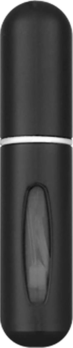 Navulbare Parfum Verstuiver Mini | Zwart | 5 ML | Aluminium Case | Fashion Favorite