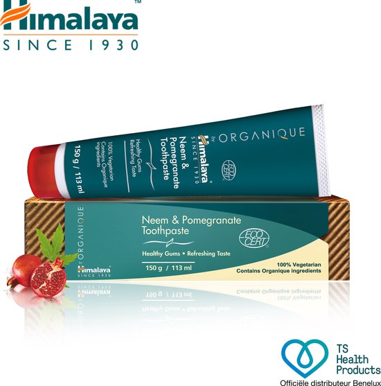 Himalaya Organique Toothpaste Pomegranate - ml - Tandpasta | bol.com