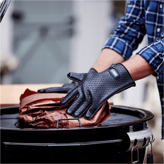 Gants De Barbecue Weber En Cuir - Taille Unique, Neufs En Emballage D'origine, Protection Thermique