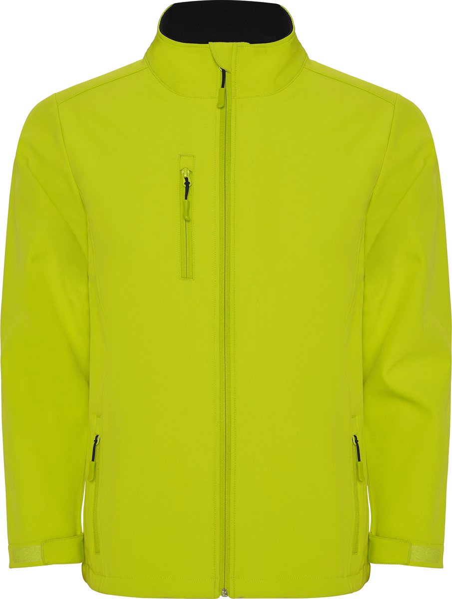 Roly Men´s Nebraska Softshell Jacket RY6436 Lime Punch 235