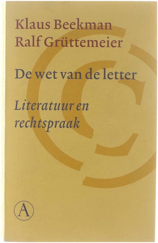 Wet Van De Letter