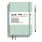 Leuchtturm1917 A5 Medium Notitieboek Natural Colours Squared / Geruit Mint Green