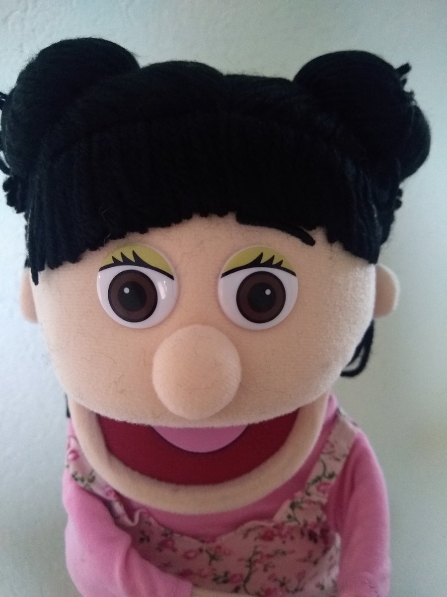 Sillypuppets - Handpop Susie 35 cm - Handpoppen - Poppenkastpoppen - Poppentheater