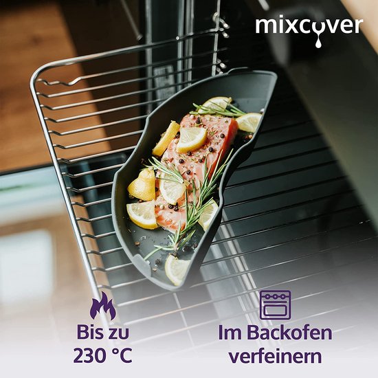 mixcover Moule cuisson vapeur, moule silicone, plat allant au four,  compatible avec