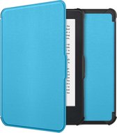 Hoesje geschikt voor Kobo Clara 2E E-reader - iMoshion Slim Soft Case Bookcase - Ook geschikt voor Tolino Shine 4 - Lichtblauw