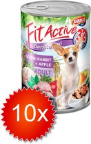 Fit Active - Nourriture pour chiens en conserve - Adulte - Goose et lapin - 10 x 415g