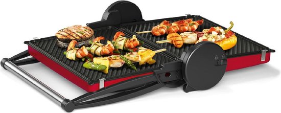 Bosch TCG4104 - Contactgrill Elektrisch - Zwart, Rood van Bosch — afbeelding 3