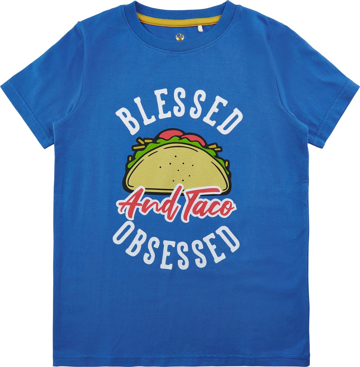 The New t-shirt jongens - blauw - Tnfast TN4724 - maat 110/116