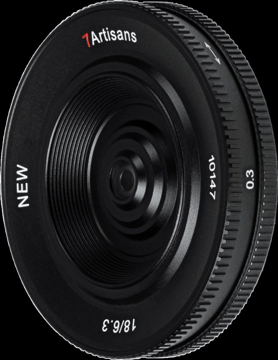 7artisans - Cameralens - 18mm F6.3 MKII APS-C voor Sony E-vatting, zwart