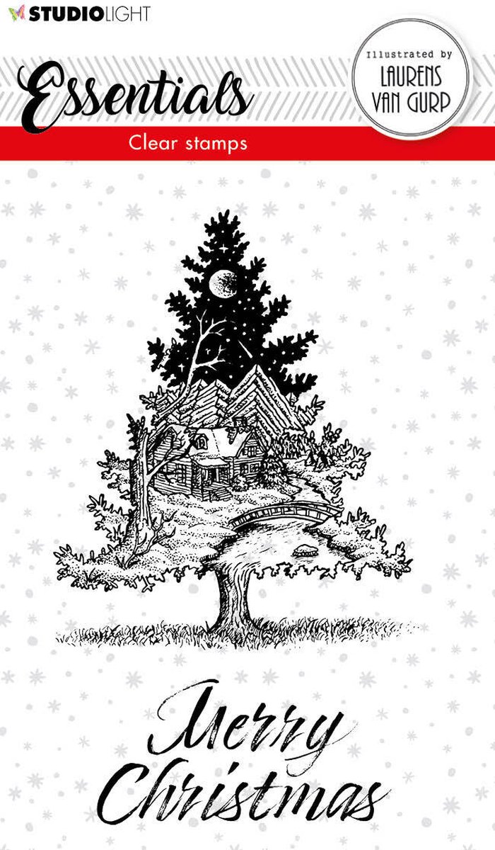 Studio Light Essentials clear stempel Christmas tree Nr.11