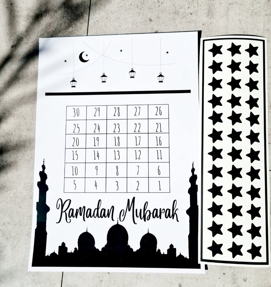 Ramadan aftelkalender - Ramadan - Aftel kalender - EID