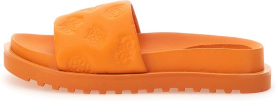 Guess Fabetza Dames Slippers - Orange - Maat 36