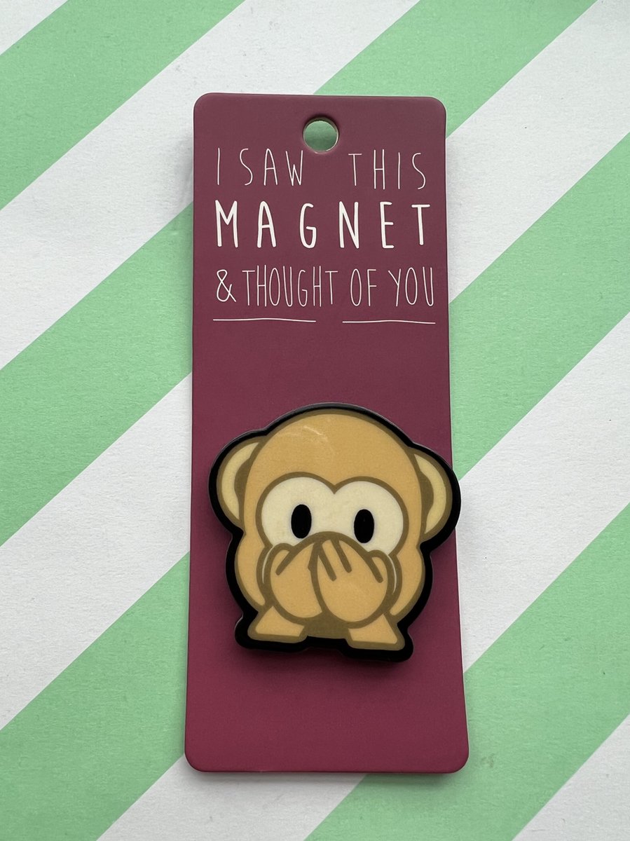 Koelkast magneet - Magnet - Aapje - MA176