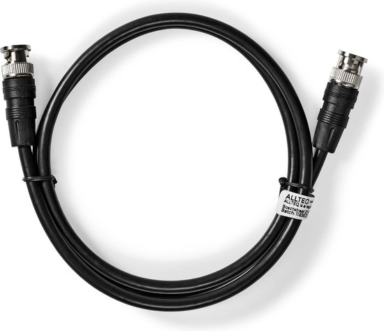 BNC Koaxkabel Länge: 1,0m. 2 x BNC Stecker gerade RG 59 | KMV Daten- und Kommunikationstechnik GmbH